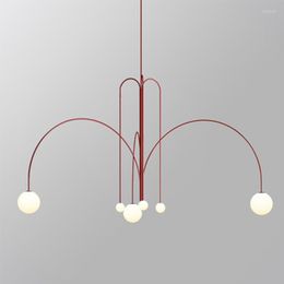 Pendant Lamps Post Modern Creative Living Room Dining Chandelier El Bedroom Study Club Cafe Clothing Shop Art Exhibition