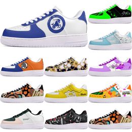 DIY shoes winter beautiful black autumn mens Leisure shoes one for men women platform casual sneakers Classic cartoon graffiti trainers comfortable sports 73692