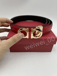 Men Designer 'sBelts Women Waistband Ceinture Brass Gold Buckle Genuine Leather Belt Highly Quality Cowhide Width 2.0cm3.8cm Length 95-115cm With Gift