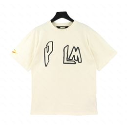 Palms Palm Angel PA Harajuku 23SS Spring Flame Letter Printing Logo Luxurys T Shirt Loose Oversize Hip Hop Unisex Short Sleeve Tees Angels 2023 IAL