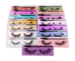 Arrival Thick Natural False Eyelashes with Brush Handmade Fake Lashes Eye Makeup Accessories 15 Models Available7940107