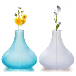 Vases Classic Glass Vase Decor Art Living Room Wine Cabinet Light Luxury Home Tea Table Crystal Flower Holder Arrangement Simple Gift