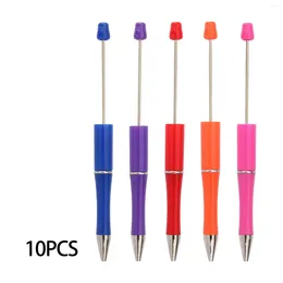 10x Assorted Bead Pen Party Decor Crafting Pens For Office Graduation School