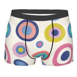 Underpants Men Summer Polka Dot Underwear Vintage Humor Boxer Shorts Panties Homme Soft
