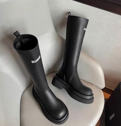 Balencigaa High Leather Black Heel Napa Boots Fashion Designer Womens Boot Sculpted High Heeled Short Boots Womens Fashion Boots