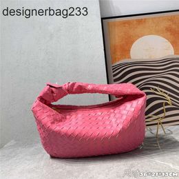 Underarm Girl Bags Teen Jodie Luxury Bottegaas tote bag Designer Hand-carried Venetas 2023 Jodies Ladies Large Horn Woven Knotted Cloud Shoulder Totes 36cm VT43