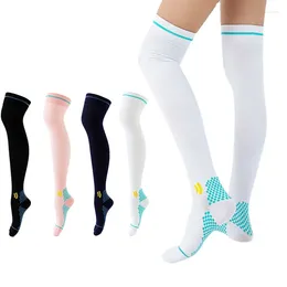 Men's Socks Long Knee Length Sports Outdoor Jump Rope Hiking Cycling Leg Protectors For Men Women Pressure