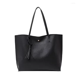 Evening Bags XZAN 2023 Spring/Summer High Capacity Simple Tote Bag Big Women's Fresh Fashion Shoulder Shopping Commuter