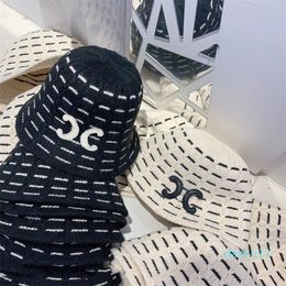 Bucket Hats beanie Wide Brim Hats hat winter hat luxury Letter brand casual blending cotton fashion street hats metal logo casquette for men fitted hats