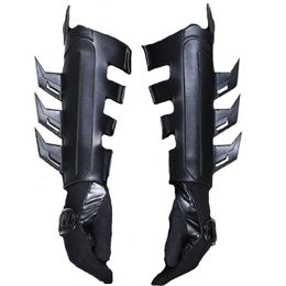 Movie Dark Knight Bat Superhero Bruce Wayne Cosplay Cool Glove and Wristband Halloween Carnival Costume Accessories