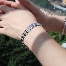 Charm Bracelets Customized Stainless Steel Bracelet Fashion Personalization Jewelry Chain Women/men Jewellery Pulsera Hombre Acero