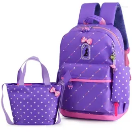 School Bags Printing 3pcs/Set Backpacks 2024 Cute For Teenager Girls Travel Backpack Kids Princess Schoolbags Mochila Escolar