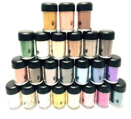 New Brand Makeup 75g Pigment Eyeshadow Single Loose Eye Shadow With English Name 24 Colours 24pcslot7475979