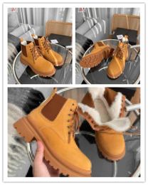 Designer Boots New Ladies Ankle Boots Platform Colour Brown Sock Boots Lace Up Casual Fashion Shoe Boots Womens Size With Original Box