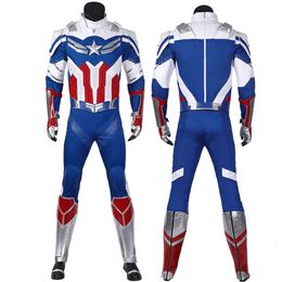 Cosplay Adult Halloween Superhero And Winter Soldier Clothes Cosplay Falcon Costume Battle Suits Outfit Party Full Props Suit