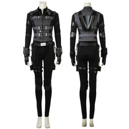 Cosplay Infinity War Cosplay Widow Costume Natasha Romanoff Battle Bodysuit Vest Carnival Party Full Props With Boots