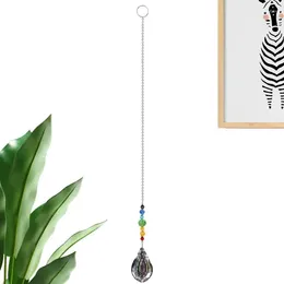 Garden Decorations Colourful Crystals Suncatcher Reflective Crystal Pendant Indoor Ornaments For Nursery Chandeliers Cabinets