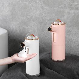 Liquid Soap Dispenser Touchless Automatic Foam USB Charging Smart Sensing Infrared Hand Washing Sanitizer Bathroom