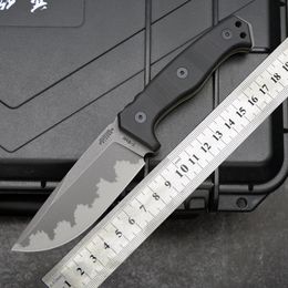 MILLER.BROS M33 Knife Fixed Blade A8 Steel Hardened Titanium Plated Mini Survival Hunting Camping Tool Tactical Outdoor Knife EDC Tool 446