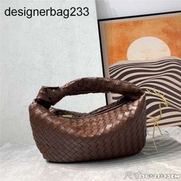 Luxury Bottegaas tote bag Girl Venetas Underarm Hand-carried 2023 Bags Designer Teen Jodie Jodies Ladies Large Horn Woven Knotted Cloud Shoulder Totes 36cm BHCP