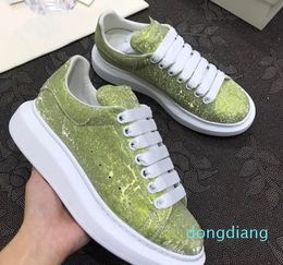 Designer Men Sneaker Virgil Trainer Casual Shoes Low Calfskin Leather White Green Red Blue Overlays