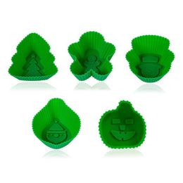 Baking Moulds 20 Pcs Create Festive Delights With Our Christmas Muffin Cup Cake Sile Mould Drop Delivery Home Garden Kitchen Dining Bar Dhlhb