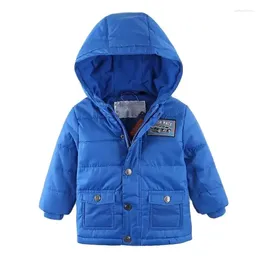 Jackets Warm Winter Baby Padded Insulated Jacket Toddler 9 Month -1.5 Years Old Fleece Inside