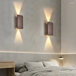 Wall Lamp Nordic LED Lights Bedroom Children's Room Entrance Hall Living Coffee Bar Aisle Corridor Gallery Study Loft Indoor Ligthing