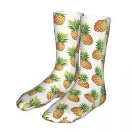 Men's Socks Pineapple Men Women Fashion Cute Fruit High Quality Spring Summer Autumn Winter Gifts