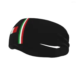 Berets Custom Italy Flag Sports Headband For Women Men Stretchy Moisture Wicking Italian Pride Gym Sweatbands