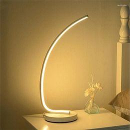 Table Lamps LED Desk Lamp Eye-Caring Light Home Accessories For Student Reading Kids Study