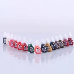 Tattoo Inks 3ml Microblading Pure Pigment Semi Permanent Makeup Eyebrow Ink Lips Eye Line Color Micropigmentacion Pigmentos