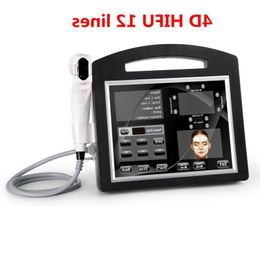 professional 3D 4D HIFU 12 lines High Intensity Focused Ultrasound Hifu Face Lift Machine Wrinkle Removal For Face And Body body slimmi Uexp