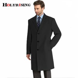 Men's Wool Blends S-9XL men wool coat 50% wool Long-length knee-length handsome woolen coat slim woolen coat British style wool coat 19217 231030