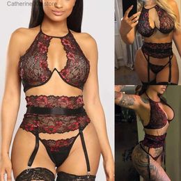 Sexy Set Fantasias Sexy Lace Lingerie Sexy Hot Erotic Comes Women's Transparent Sex Underwear Nightwear Female Temptation Sex Clothes T231030