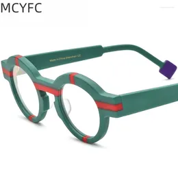 Sunglasses Frames MCYFC Chic Retro Eyeglasses With Optical Prescription For Fashionable Look Men And Women Glasses Frame Acetate Eyewear