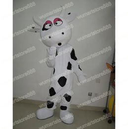 High quality Cows Mascot Costume Carnival Unisex Outfit Adults Size Halloween Christmas Birthday Party Outdoor Dress Up Promotional Props