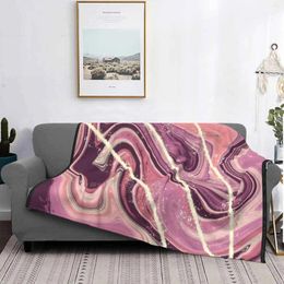 Blankets Untitled Air Conditioning Blanket Soft Warm Light Thin Abstract Fluid Art Marble Marbled