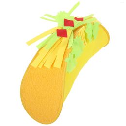 Brooches Taco Hat Prop Costume Party Performance Kids Decoration For Festival