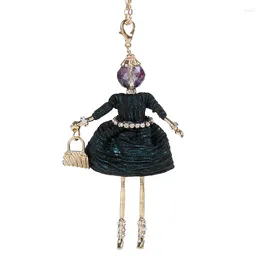 Pendant Necklaces Style Spring Fashion Doll Necklace Jewellery Sales Lovely Long Chain Women Girl