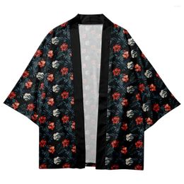 Men's Sleepwear Summer Men Taoist Robe Cardigan Kimono Japanese Style Bathrobe Shirts Coat Casual Jacket Yukata Home Clothing