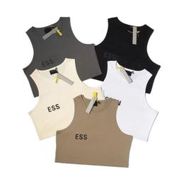 Designers Brand Men Sleeveless Vest T-Shirts Women Fashion Short Sleeve Letters Tshirts Summer Trend Lover Clothes M-2XL212F