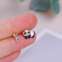 Stud Earrings Fashion Cute Animal For Women Girls Trendy Korean Style Lovely Panda Ear Party Jewellery Accessories