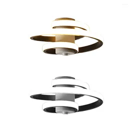 Ceiling Lights LED Lamp Exquisite Simple Style Modern Light Black And White