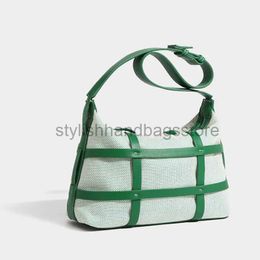 Shoulder Bags Bags Women's Mesh Bag Luxury Designer Bucket Bag Out Leather Handbag Summer Beach Bagstylishhandbagsstore