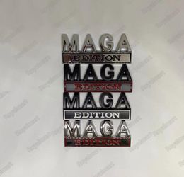 3D Edition MAGA металлический сплав стикер автомобиля украшение «Сделай Америку снова великой» эмблемы значок автомобили металлический лист Board3465594