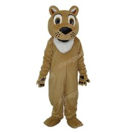 Performance Lion Mascot Costume Top Quality Christmas Halloween Fancy Party Dress Cartoon Character Outfit Suit Carnival Unisex Outfit
