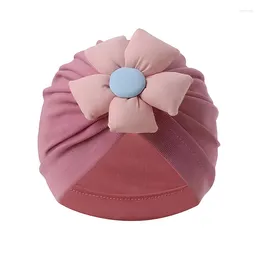 Hair Accessories Big Flowers Baby Headband Accessory Cotton Born Headbands Toddler Headwraps Turban For Kids Girls