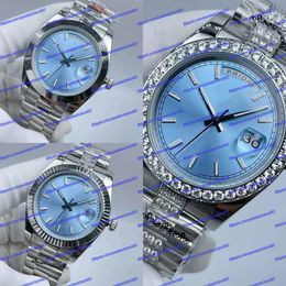 3 model Mens Watch Top Quality Watches 228206 228236 228396tbr 40mm Day-Date 228236-0018 Diamond Bezel President Asia CAL.2813 Movement Automatic Men's Wristwatches