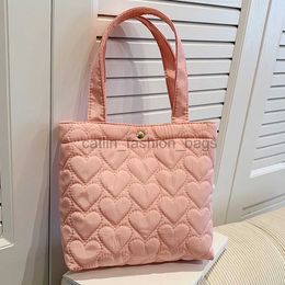 Shoulder Bags Pink Handbag Large Capacity Mat Bag Fashion Soul Bag Winter Travelingcatlin_fashion_bags